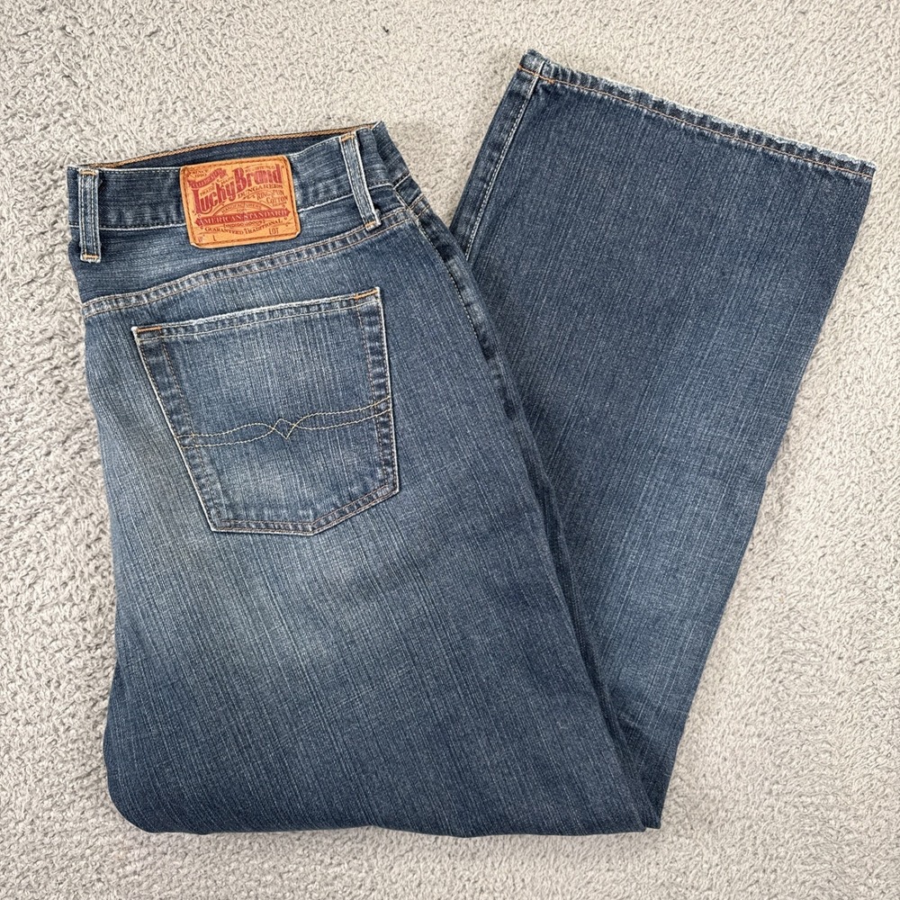 Lucky Brand‎ Jeans Vintage Straight Bootcut 36 (fit 38x30) By Gene Montesano